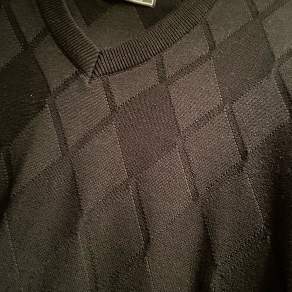 GREG Norman Black Sweater Mens - Picture 3 of 5